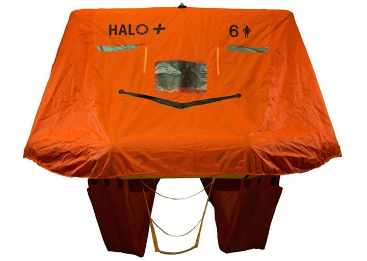 Superior HALO + Compact With Canopy Recreational Life Raft Covered
