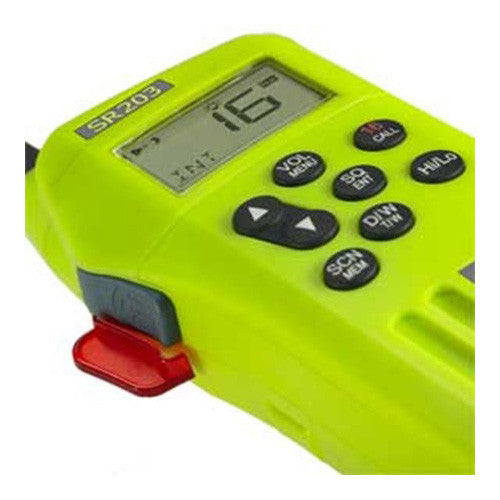 ACR SR203 VHF Handheld Survival Radio - Life Raft and Survival Equipment, Inc.