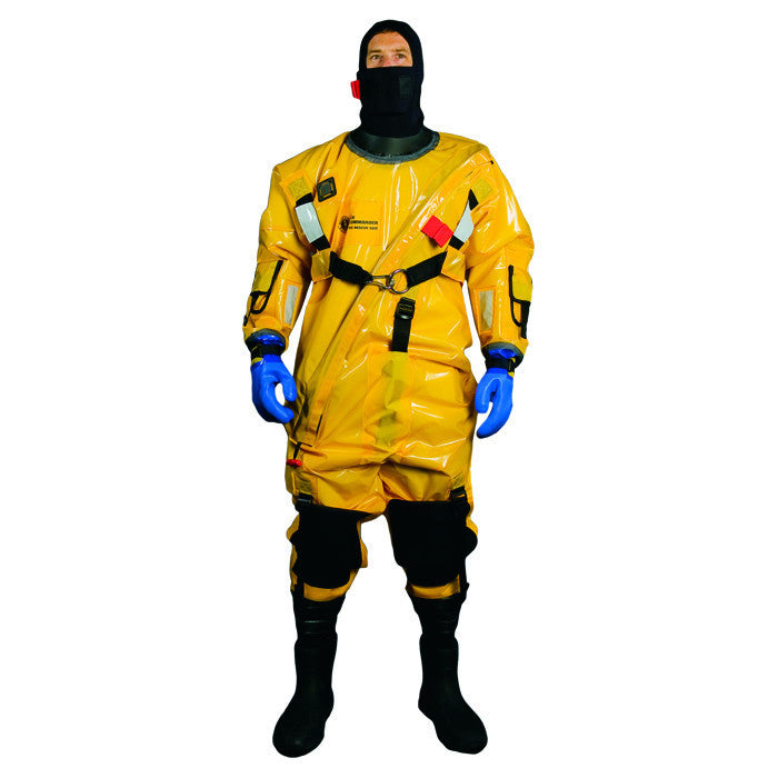 How should the Mustang Ice Rescue Suit be maintained?