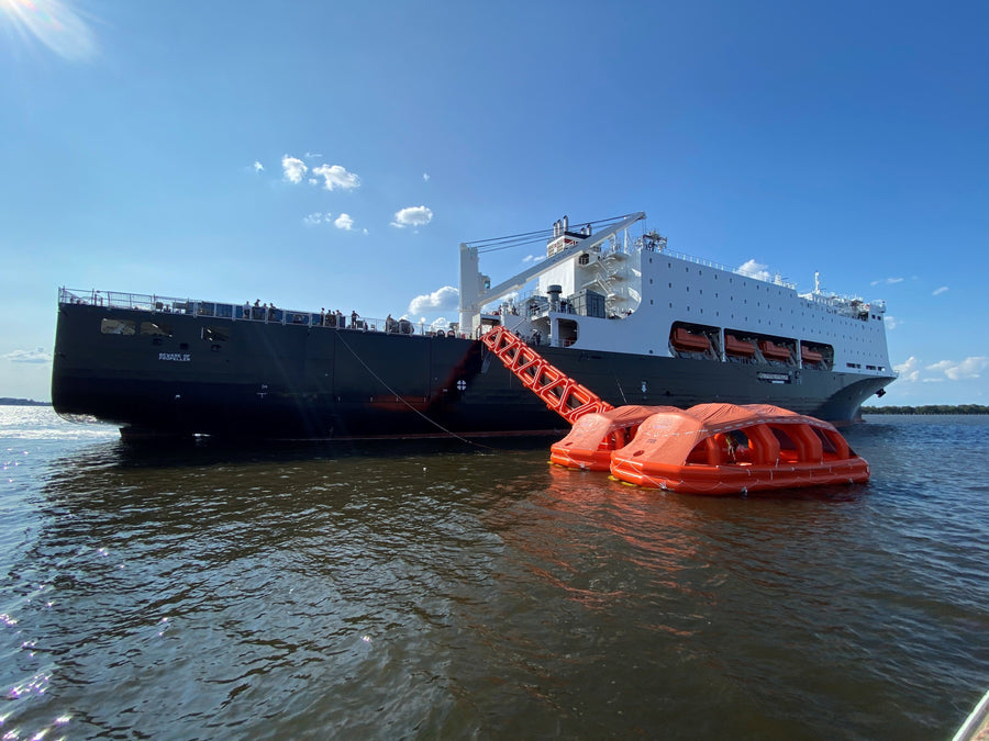 Marine Evacuation System (MES) – Life Raft and Survival Equipment, Inc.