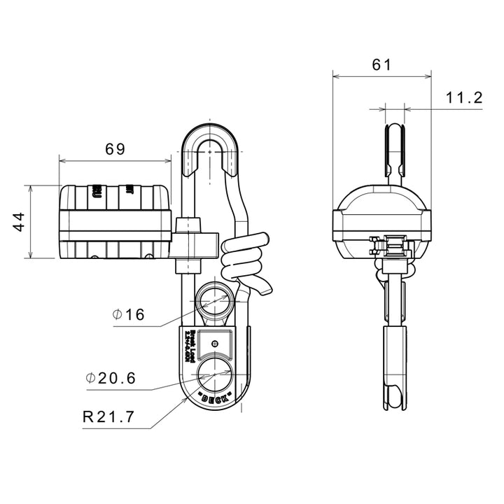 Hammar H20 - Hydrostatic Release Unit (Lalizas)
