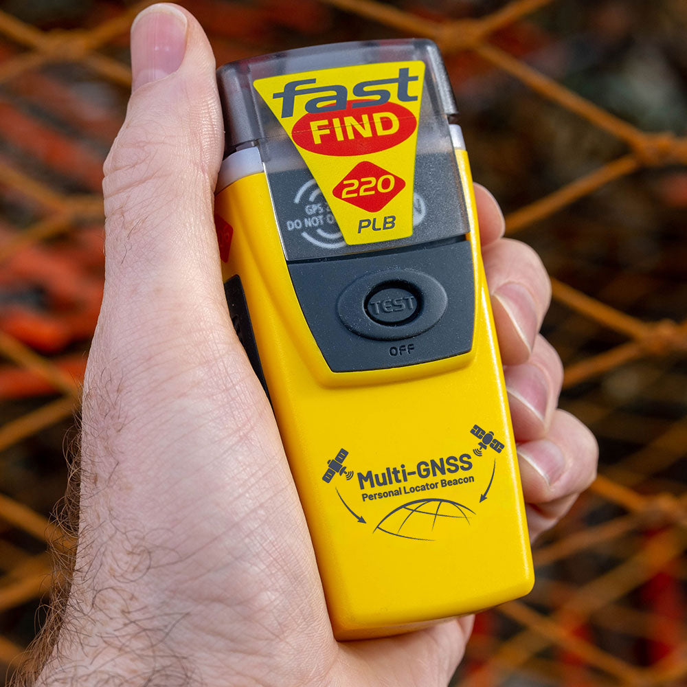 Fast. Find Plb McMurdo FastFind 220 PLB | Emergency Personal Beacon – Life Raft and ...