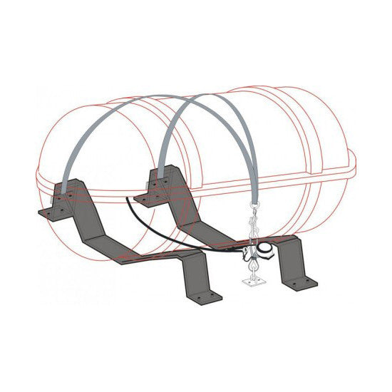 Zodiac Universal S/S Cradle - Life Raft and Survival Equipment, Inc.