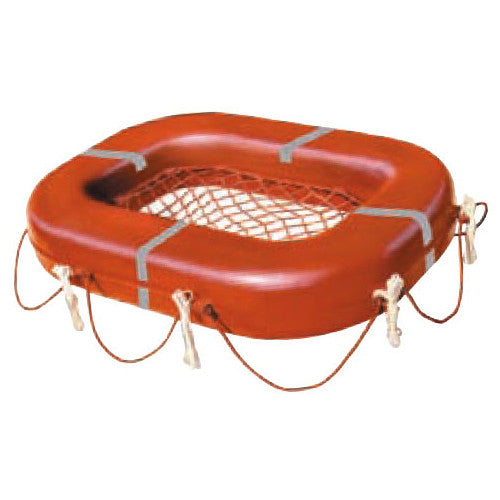 Jim Buoy Buoyant Apparatus Rectangular w/Net Platform - Life Raft and Survival Equipment, Inc.