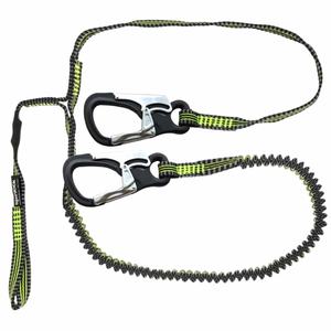 Spinlock Double Clip Elastic 2M & Non-Elastic 1M (Cow Hitch) Safety Line