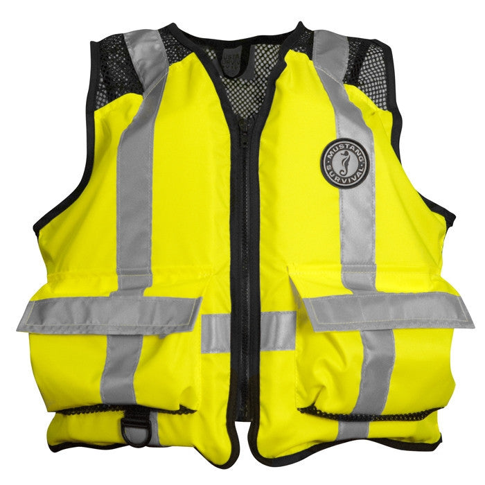Mustang Industrial Mesh Work Vest High Visibility – Life