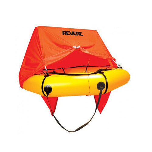 Small Neck Raft Revere Coastal Compact Recreational Life Raft – Life Raft and Survival ...