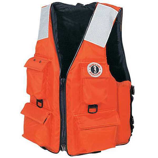 Mustang Industrial 4 Pocket Float Vest - Life Raft and Survival Equipment, Inc.
