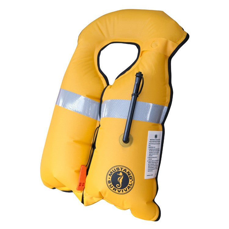 Mustang Inflatable Work Vest HIT Autohydrostatic Life Raft and Survival Equipment Inc