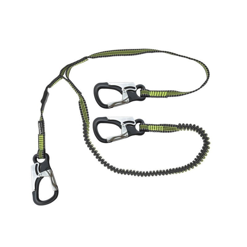Spinlock Triple Clip Elastic 2M & Non-Elastic 1M Safety Line