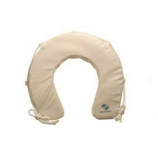 Ocean Safety White Horseshoe Buoy - Life Raft and Survival Equipment, Inc.
